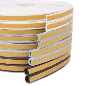 Self Adhesive Foam Weather Strip Tape Door Window Draught Excluder 5M 10M