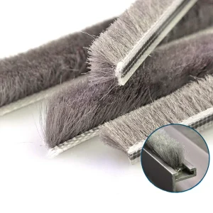 Door Window Seal Brush Pile Draught Excluder Soundproof Weather Strip Filler
