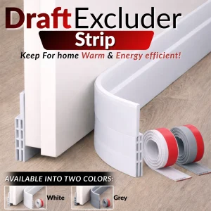 Door Draft Excluder Strip Bottom Door Seal for Energy Saving Premium DustStopper