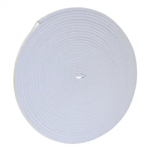 10.5M Foam Draught Excluder Window Door Adhesive Weather Proof Seal Strip White