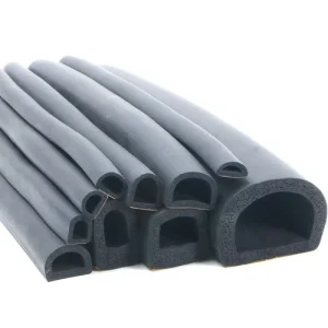 EPDM Rubber Sealing Strip D-Shape Foam Sticky Tape Door Window Draught Excluder