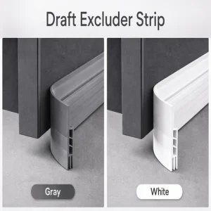 Draft Excluder Strip Transparent Self Adhesive Door Dust Seal for Bottom of Door